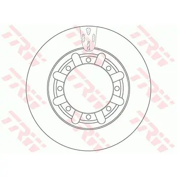 

Brake disc RENAULT MASTER II, KANGOO 289,8 TRW DF6335S