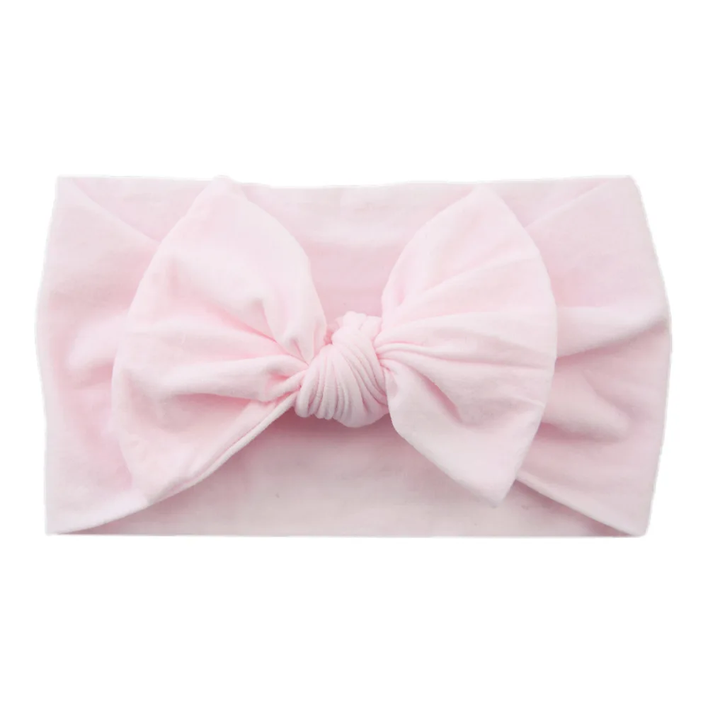 accessoriesdiy baby  Baby hair accessories nylon bow children's hair band Super Soft wide hair hoop baby accessories  headband for baby girl baby accessories drawing	 Baby Accessories