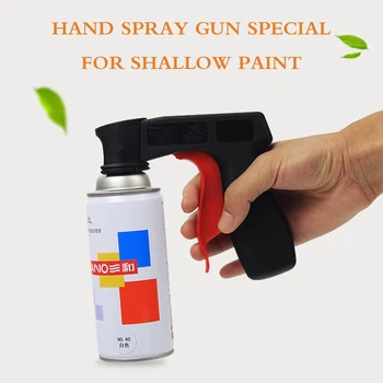 

Paint Care Aerosol Spray Gun Handle Spray Paint Aerosol Applicator With Full Grip Trigger Car Care Handle Ergonomic Design