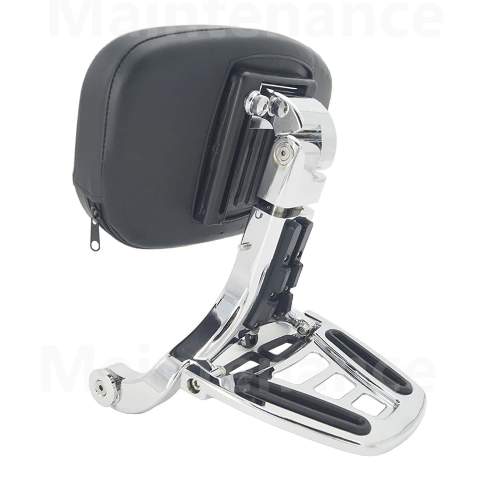 US $179.99 Motorcycle Backrest MultiPurpose Driver Passenger Backrest With Folding Luggage Rack For Piaggio Vespa GTS 300
