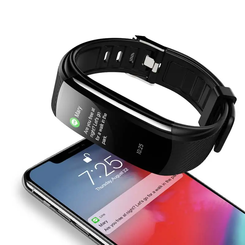 

Smart Sport Watch for Android/ IOS, Waterproof Sports Wristwatch with Hours Tracker for Men/Women