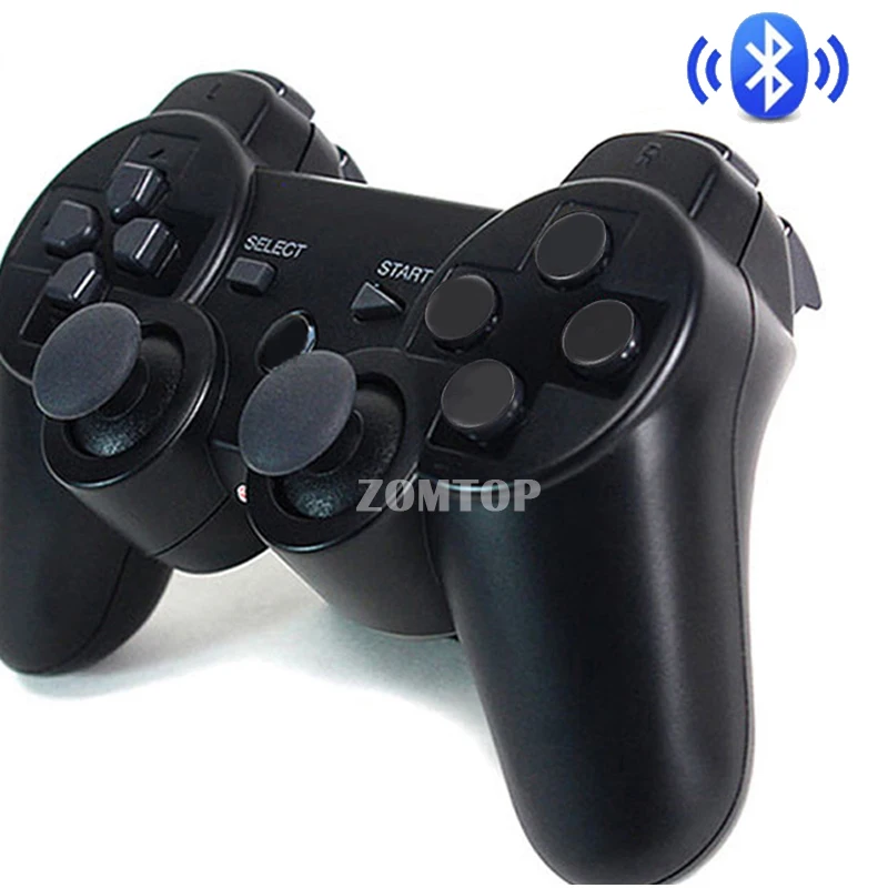 Беспроводной Bluetooth-контроллер ZOMTOP для PS3 2 4 ГГц 7 цветов SIXAXIS Playstation 3 джойстик