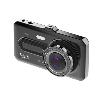 

Vehicle DVR 4inch1080P Touch Screen Driving Recorder Dual Lens Driving Video Driving Recorder Multi-Language Switching Nightshot