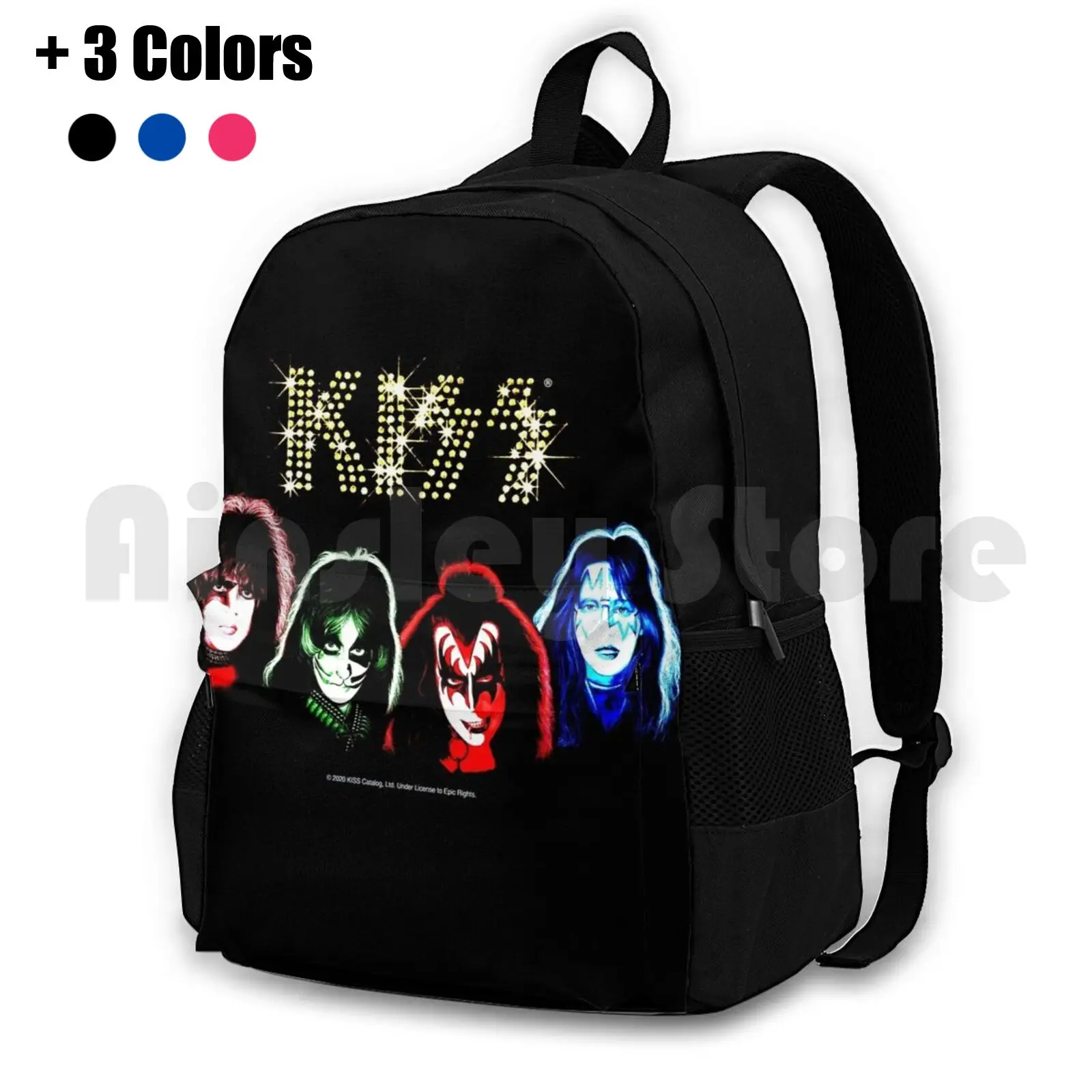 Kiss Solo Album Art-Together Zaino Da Trekking All'Aperto Impermeabile Campeggio Viaggi Kiss Kiss Fan Art Kiss Band Kiss Music Kiss