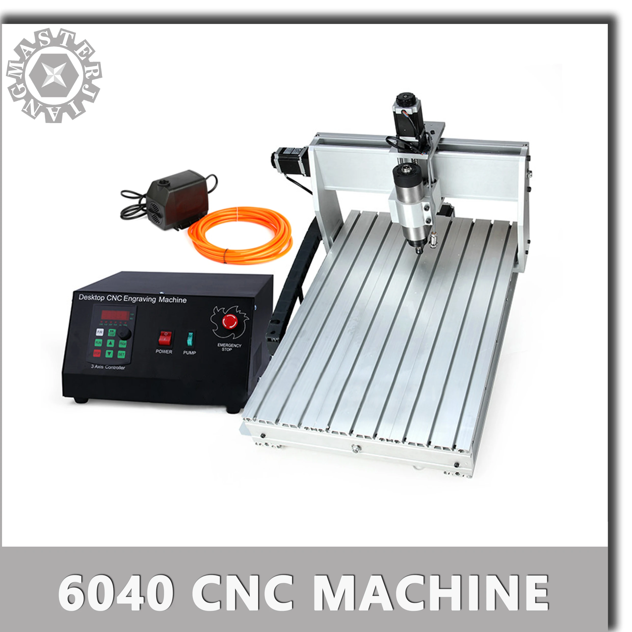 CNC 800 Вт/6040 кВт/110 кВт 220 мач3 ЧПУ с водяным охлаждением в/в фрезерный станок 3 оси 4 оси гравировка USB PCB фрезерный станок