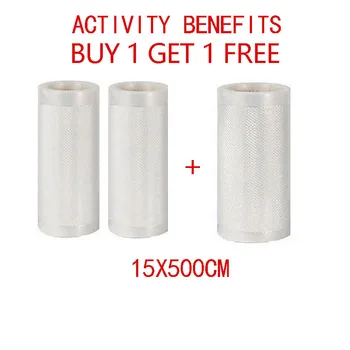 

Buy one get one free roll of vacuum food sealed bag kitchen sealer fresh BPA food container protection packaging storage bag