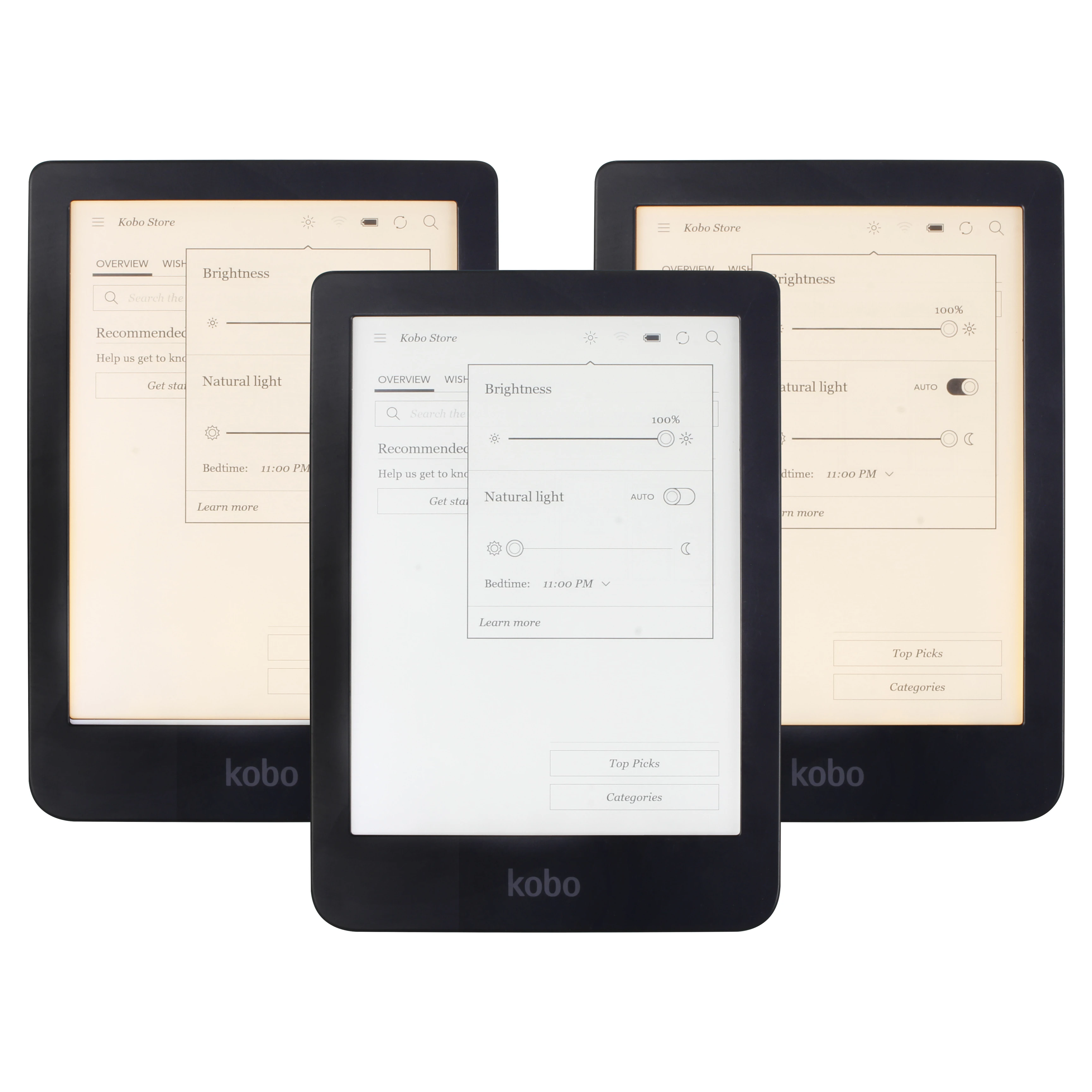 Kobo Clara Hd N249 Ereader Touch Screen E Book Reader Eink Front Light