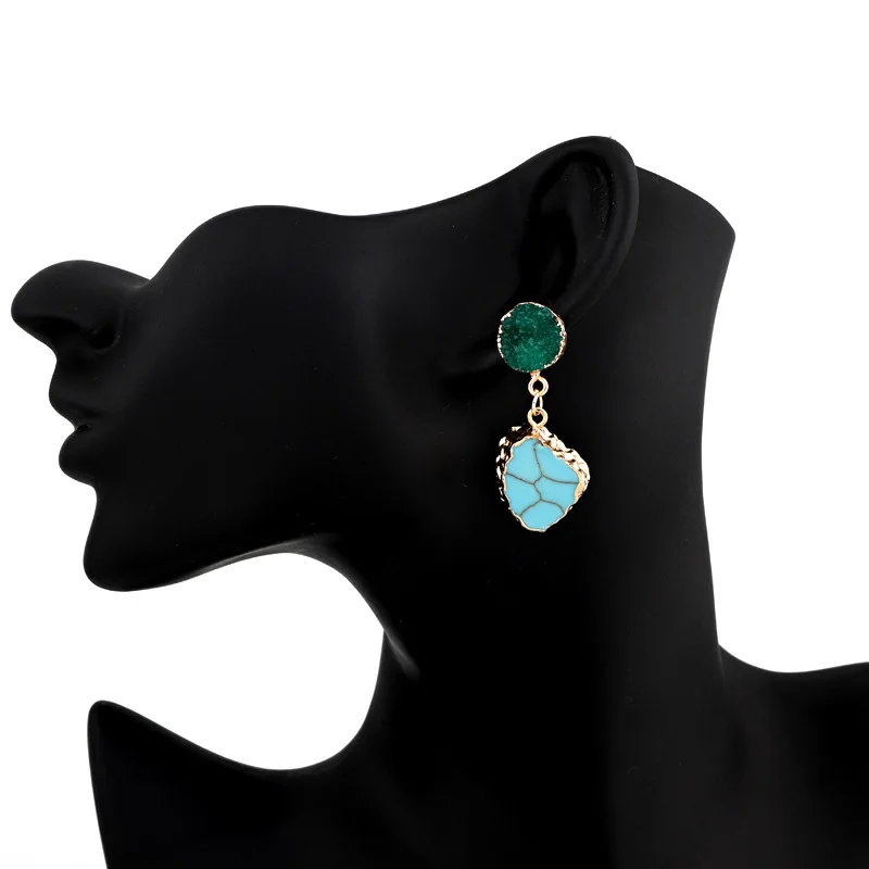 BELLAHYDIARY Vintage Elegant Purple Resin Earings Drop Earrings For Women Jewellery Pendientes Wedding Earring 2019 Brincos 374 (5)