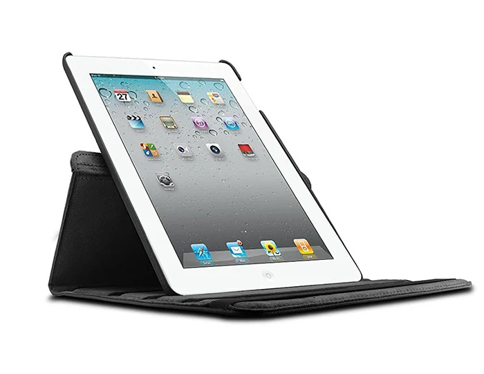 Вращающийся из искусственной кожи чехол для IPad A1395 A1396 A1416 A1430 A1458 A1460 смарт планшетный защитный чехол для IPad 2, 3, 4 Funda Capa