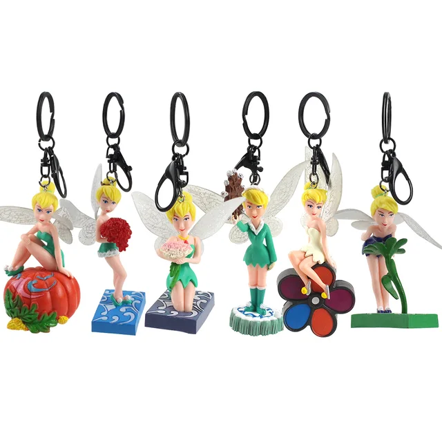 Disney Tinker Bell Tinkerbell Letter “ K “Pewter Keychain Key Chain Keyring