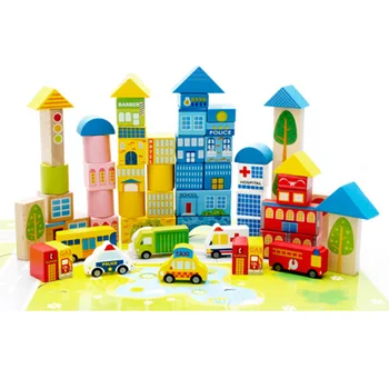 

62Pcs City Traffic Building Blocks Educational Development Toys for Children