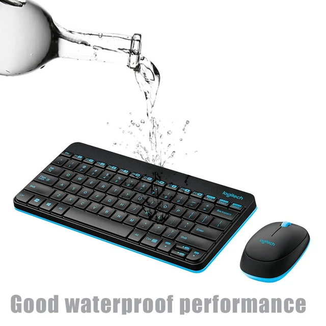 Logitech MK245 Keyboard Mouse Laptop PC Battery Original Waterproof Ergonomics Keyboards Mouse Set - AliExpress