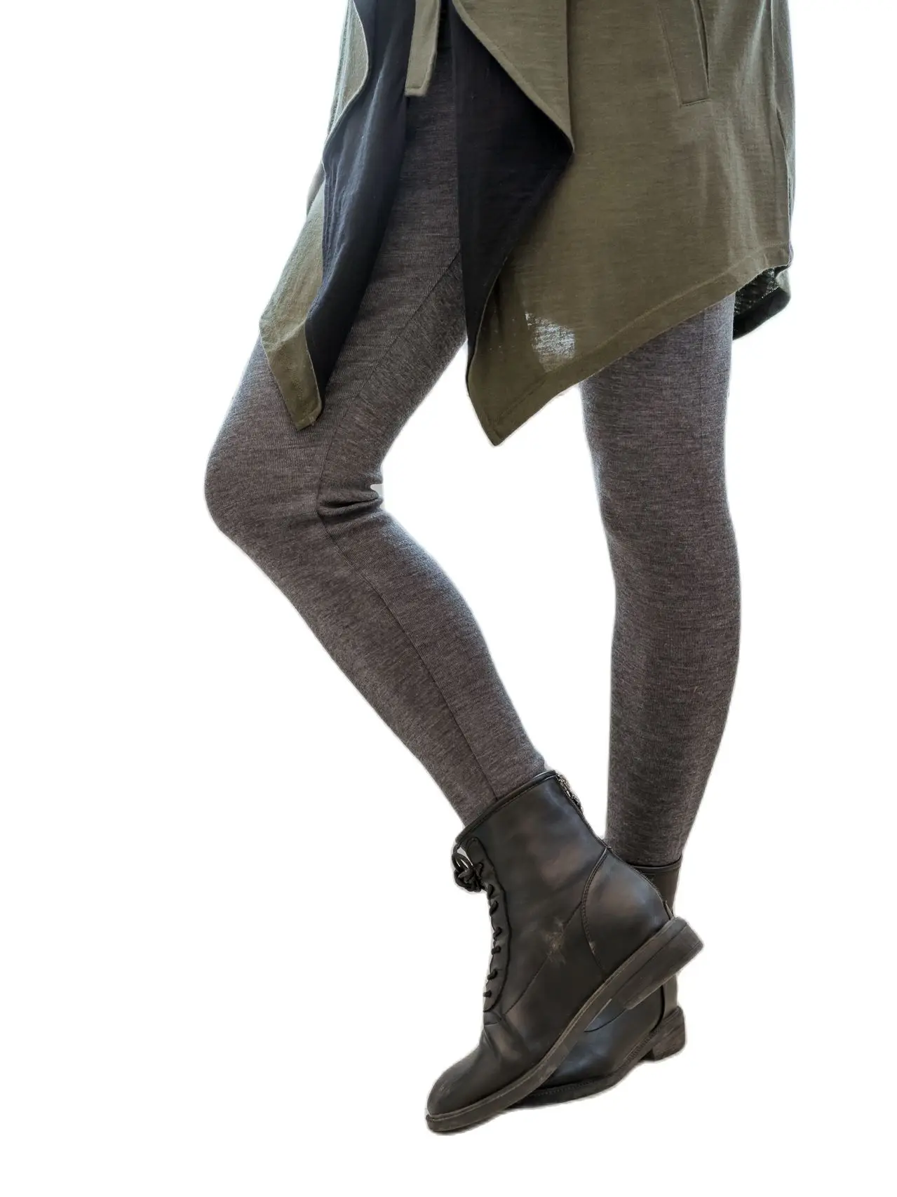 100% Merino Wool Leggings 