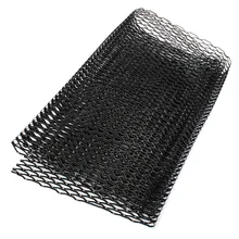 4" x 13" Универсальный алюминиевый автомобиль решетка сетки раздел черный