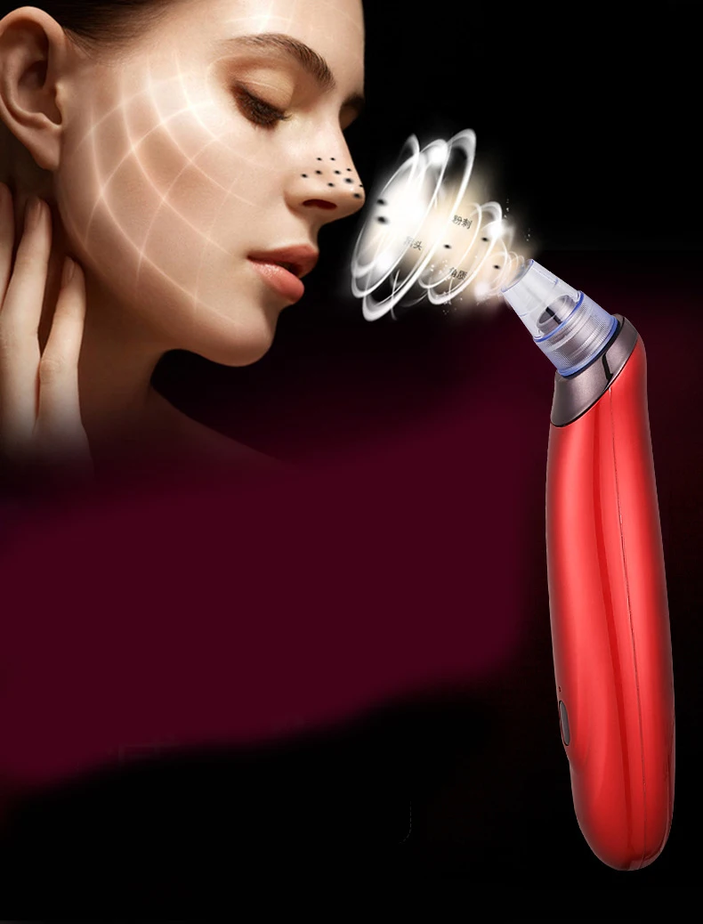 Máquina de Cuidados com a Pele Cuidados com o Rosto Elétrica Cravo Acne Removedor Rosto Exportação Instrumento Beleza Poros Profundos Mais Limpo 11 High Quality Beleza e saúde