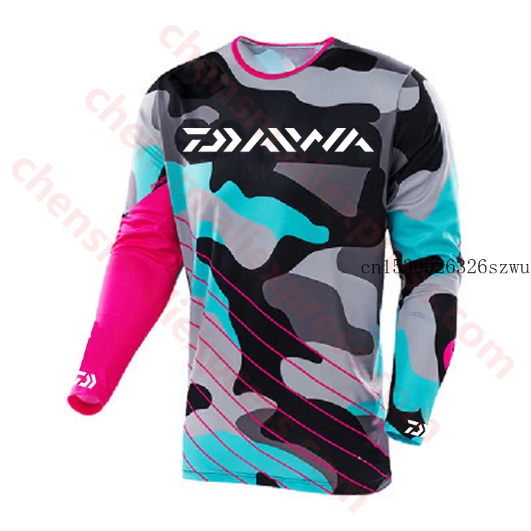 

2020 DAIWA Summer Men Long Sleeve Fishing Clothing Ultrathin Sunscreen Anti-uv Breathable Coat Fishing Shirt Size XS-5XL Jacket
