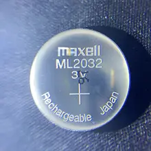 2 pz/lotto nuovo originale Maxell ml2032 3 v ricaricabile delle cellule del tasto batteria al litio batteria a bottone (ml2032)