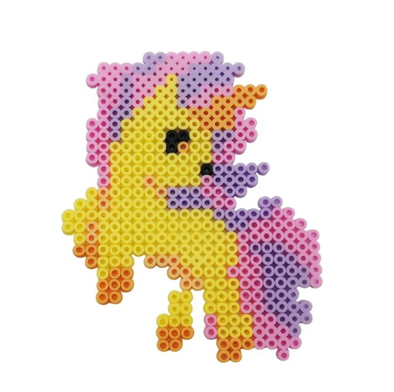 200Pcs 5mm High Grade HAMA Perler Beads for GREAT Kids Great Fun DIY Intelligence Educational Toys Craft Puzzles (Hole Size:3mm) cute Beads Beads