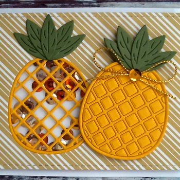 

Fruit Lemon Pineapple Cutting Dies Gift For DIY Scrapbooking Album Greeting Cards Decorative Craft Embossing Metal Die Cut