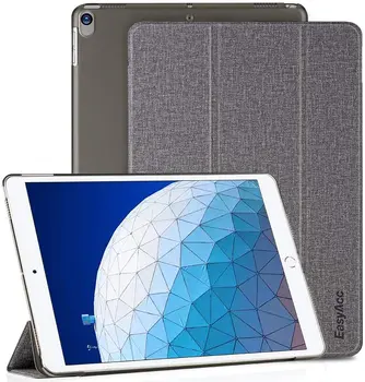 

EasyAcc Smart Slim Magnetic Folding iPad Air 3 Case Silicone Soft Back Stand function for two positions For ipad air 3 Case