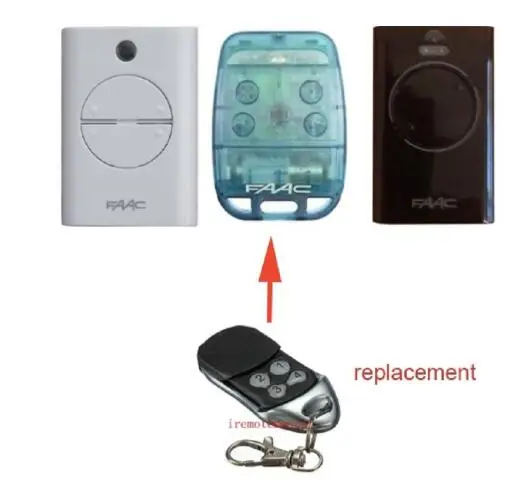 

The Remote For FAAC 787452 XT4 433.92 mhz Garage Door Remote Control