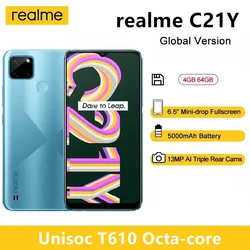 Realme C21Y Smartphones 4GB 64GB 6.5