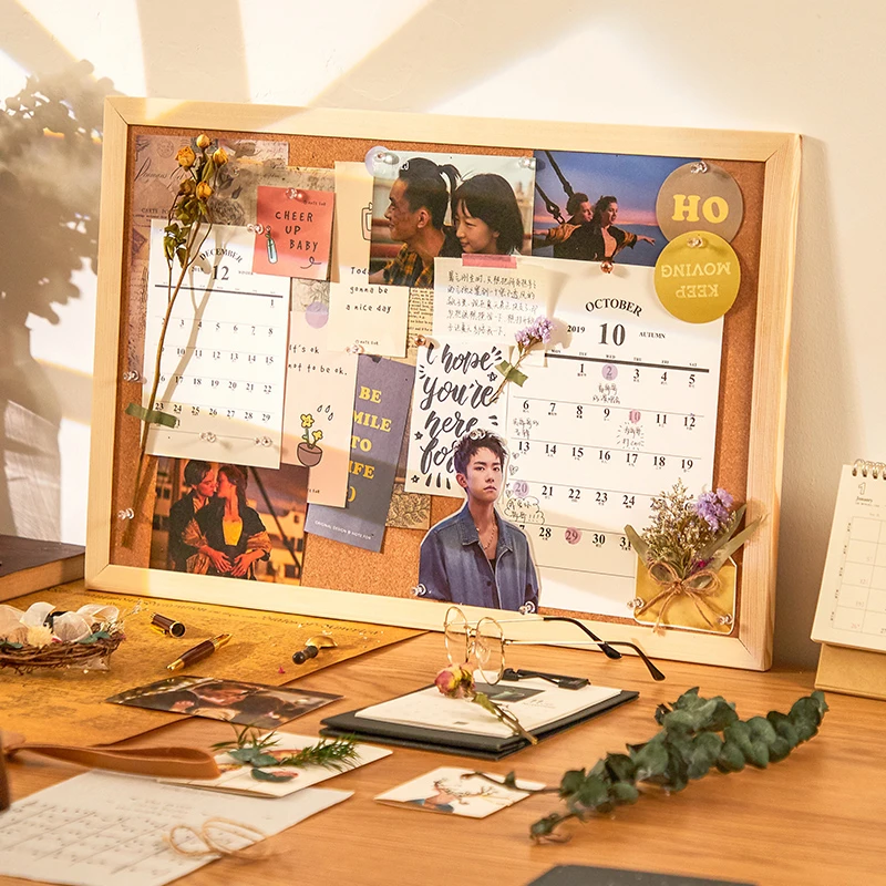 コルクボード 写真 背景 フリーステッカー 壁のボード 家とオフィスの装飾 掲示板 Cork Boards Aliexpress