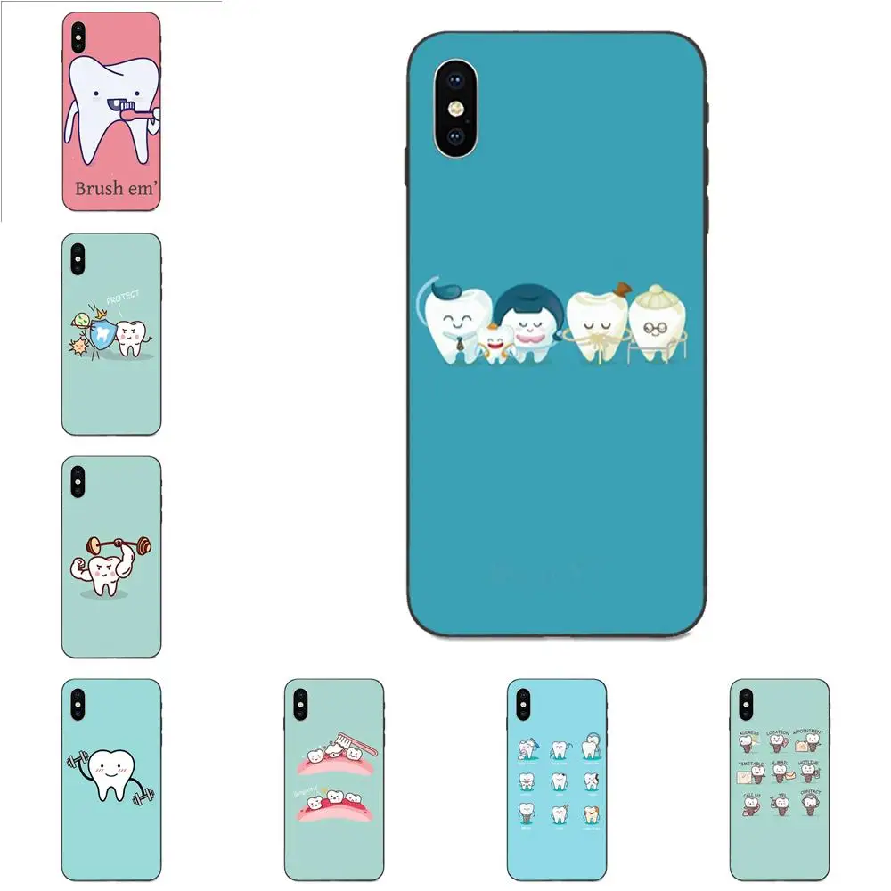 

Soft Cases Skin Cute Dentist Dental Crowned Tooth For Huawei Honor 5A 6A 6C 7A 7C 7X 8 8A 8C 8X 9 9X 10 10i 20 Lite Pro