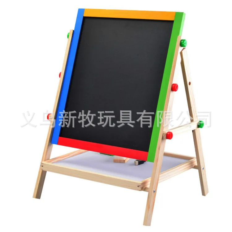 

Wooden Toys Magnetic Double-Sided Two-in-One Drawing Board Children'S Educational Learning Toy