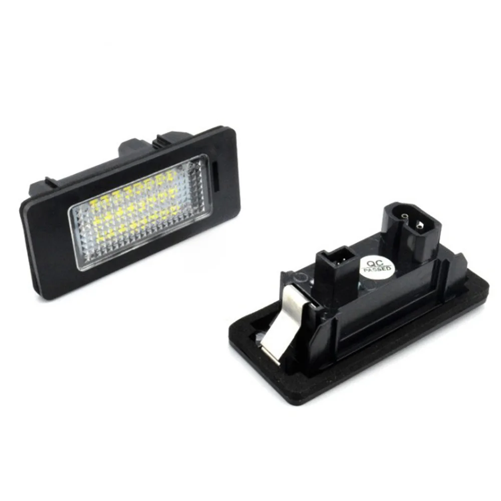 

2 Pcs LED Car Lights For BMW e60 Number Plate License Light Lamp for BMW E39 M5 E5 E90 E90 E92 E93 E70 E71 X5 X6 M3