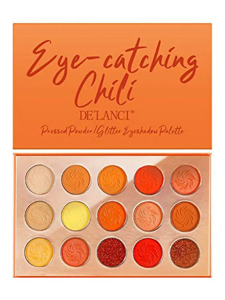 Avocado Green Eye Shadow Palette 15-color матовые мерцающие блестки Макияж Косметика стойкие тени для век