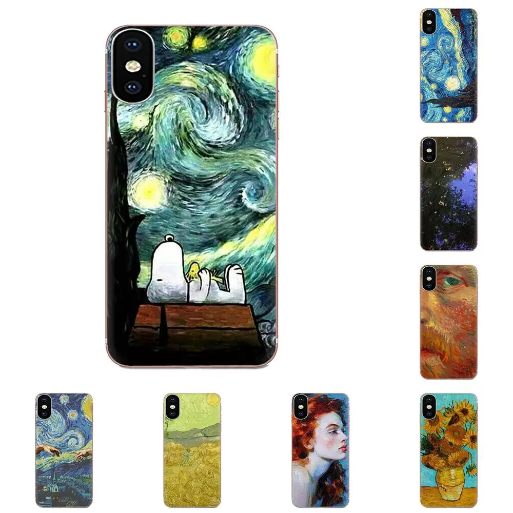 

Picture Phone Case Van Gogh Tardis For Galaxy Alpha Note 10 Pro A10 A20 A20E A30 A40 A50 A60 A70 A80 A90 M10 M20 M30 M40