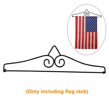 

Indoor Outdoor Flagpole Iron Holder Black Durable Modern Accessories Banner Yard Display Garden Flag Stand Fashion Home Decor
