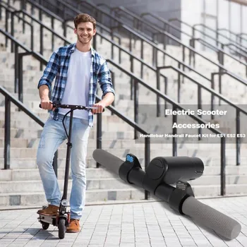 

High Quality Durable ABS Electric Scooter Handlebar Handrail Faucet Kit For XiaoMi Ninebot Es1 Es2 Es4 Armrest Electric Scooter