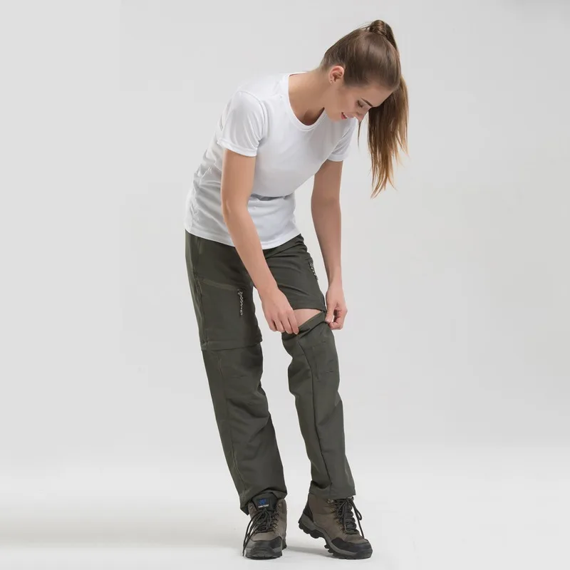 Detachable съемные быстросохнущие походные брюки, мужские теплые Трекинговые Брюки, уличные зимние брюки женские, лыжные штаны рыболовные, спортивные брюки