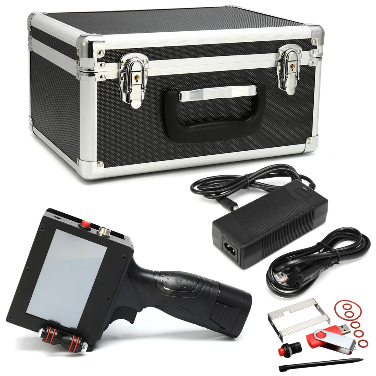 

Handheld LED Screen Touch-Screen Printer Intelligent USB QR Code Inkjet Label Printer High Quality Coding Machine