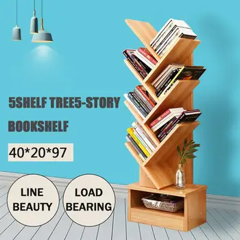 

BookcaseLog color Fashion Simple modern space bookstores cafes living rooms bedrooms Storage bookrack Bookcase commodity shelf