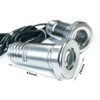 

CARALL LG5509 Kit lights Led projectors with Logo for car door BUICK