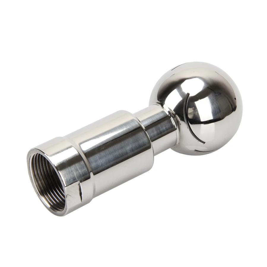 3/8'' 1/2'' 3/4'' 1'' 11/4'' 11/2'' 2'' BSP Female SUS 304 Stainless Sanitary CIP Tank Cleaning Ball Rotating Spray Ball
