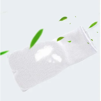 

Fitness Sweat-absorbent Non-slip Gloves Sports Protective Gear White Sports Hand Palm Sheath Protective Appliances