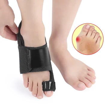 

1pair Big Toe Separator Adjustable Foot Care Pain Relief Pads Hallux Valgus Corrector Splint Toe Straightener Orthopedic Tool