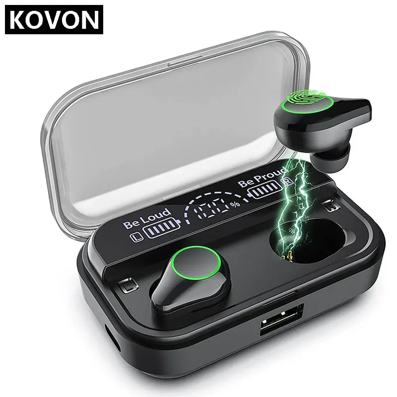 loud earbuds bluetooth
