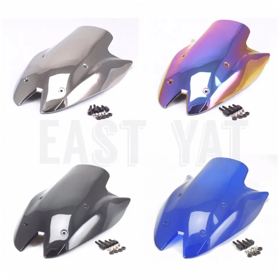 Z1000 10 11 12 13 14 лобовое стекло черного цвета для Kawasaki 2010 2011 2012 2013 2014 отражатель
