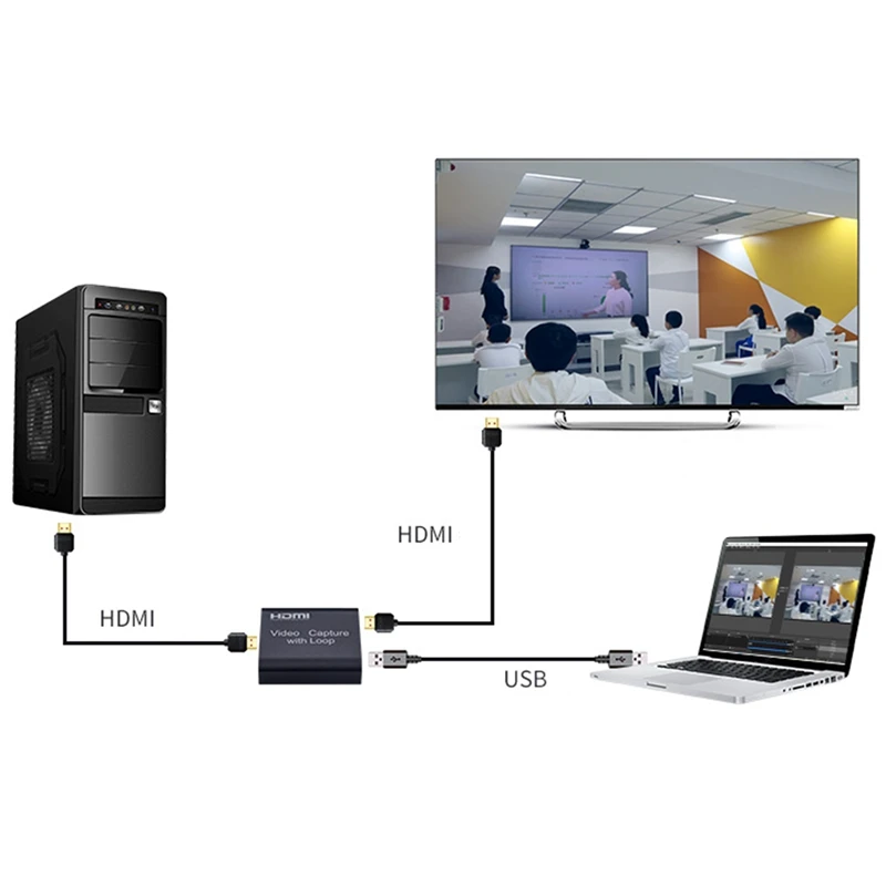 1080P 4K HDMI устройство видеозахвата к USB 2 0 Карта ключ игровая запись потоковая