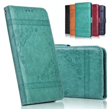 Flor 3d caso de couro da aleta para huawei nova 5 t 5 t caso nova 5 t 5 t caso do telefone capa