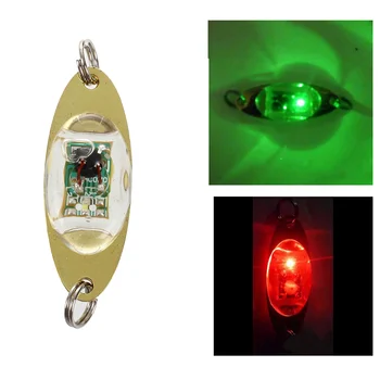 

LED Underwater Eye Shape Fishing Fish Lure Light Flashing Lamp Multi-Color