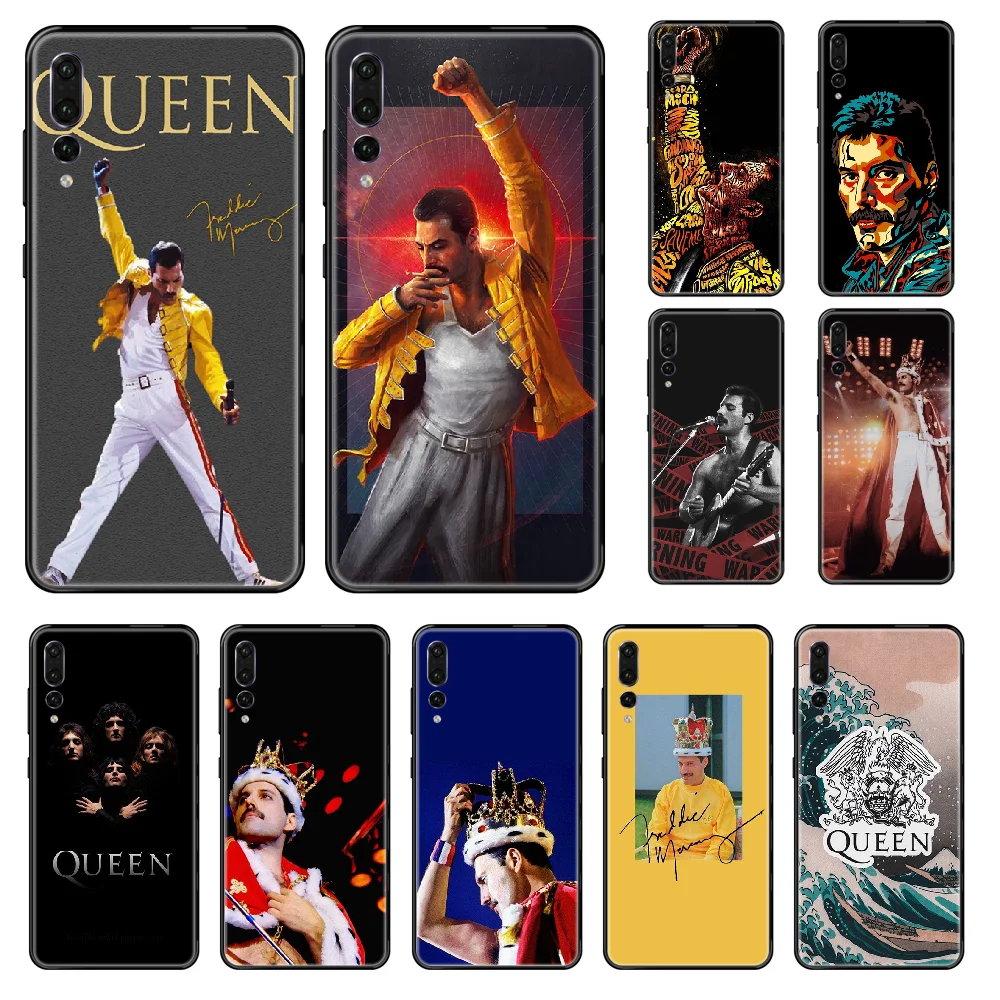 British Rock Band Queen Phone case For Huawei P 8 10 20 30 Smart Plus 2019 Z Lite Pro 2017 black art prime fashion cover | Мобильные
