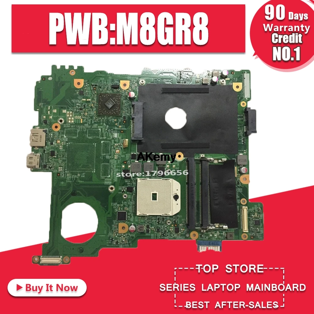 

CN-0NKG03 NKG03 FOR DELL INSPIRON M5110 M511R laptop motherboard 48.4IE04.04.021 10246-2 PWB:M8GR8 mainboard NOTEBOOK PC