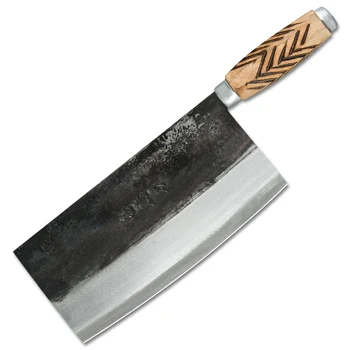 

Traditional Handicrafts Kitchen Knife Manual forging Chinese Chef's Meat Cleaver Butcher Knife Vegetable Cutter Kitchen Knife