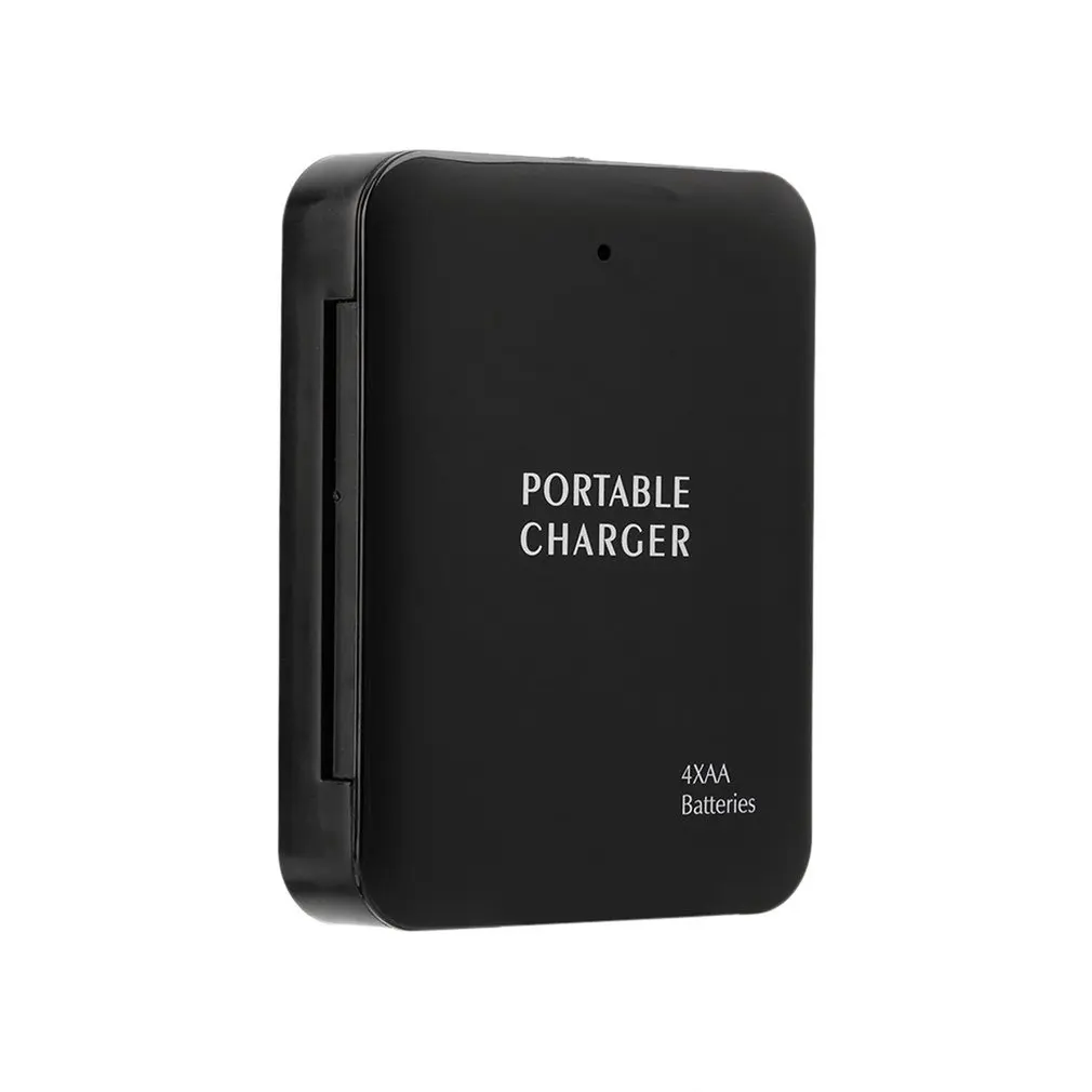 Внешний аккумулятор, новинка, 40 г, фонарь/выкл./USB, портативный USB 4AA аккумулятор, аварийное зарядное устройство, чехол для мобильного телефона